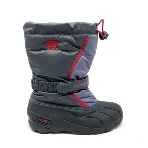 Sorel Youth Flurry TP Winter Boot grill/chili